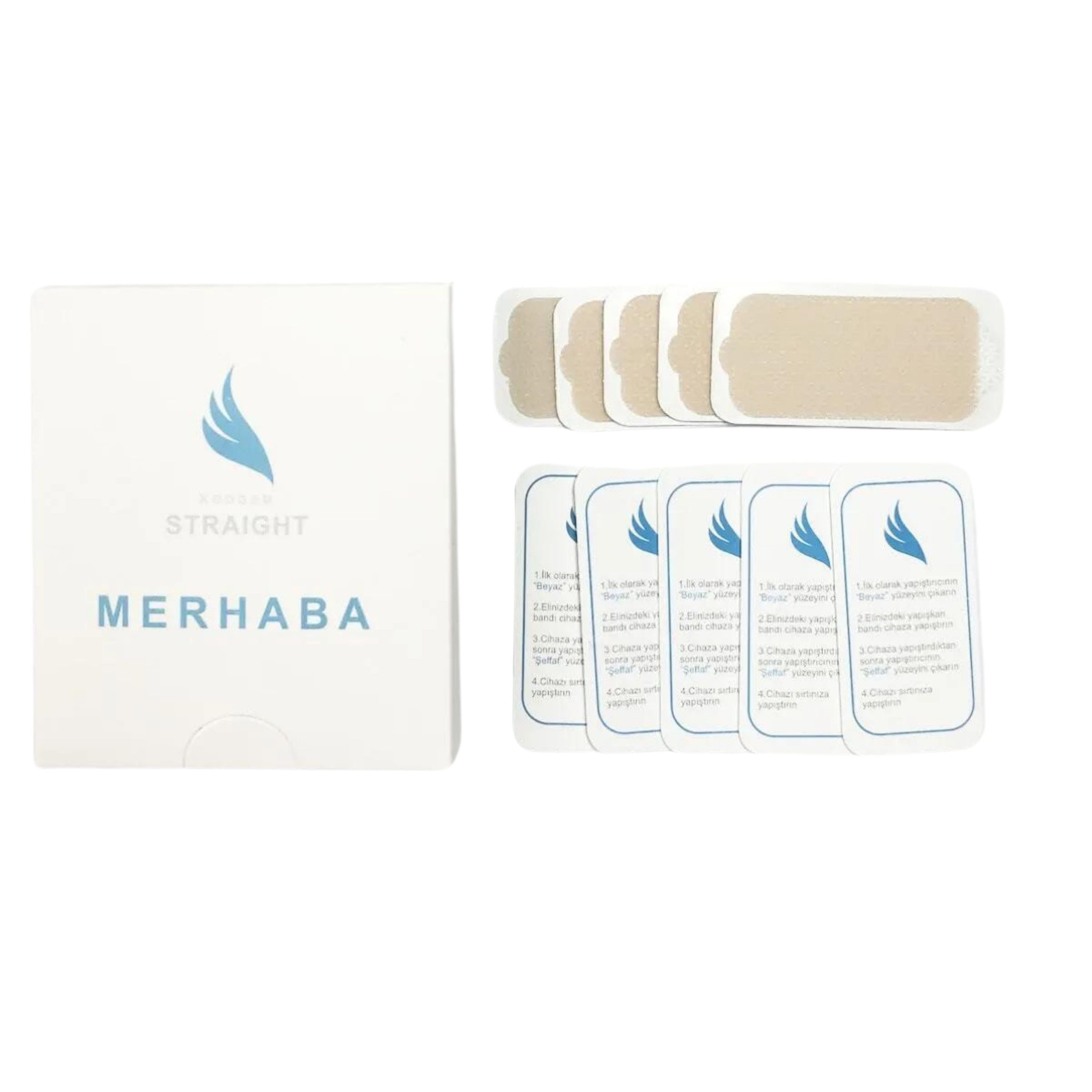 Straight Yapıştırıcı 2 Paket (20 adet yapıştırıcı içermektedir)